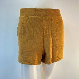 Madewell MWL Women's Tan Knit Shorts - Size Large - NWT